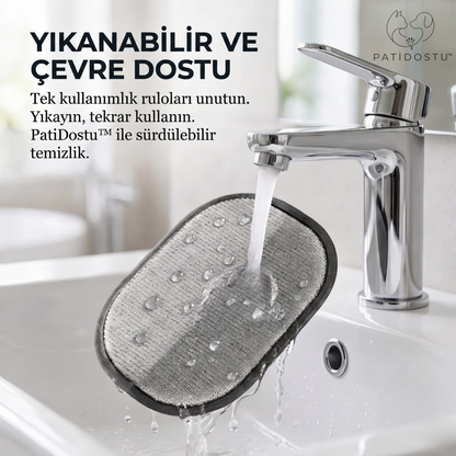 PatiDostu™ Pratik Tüy Toplama Eldiveni